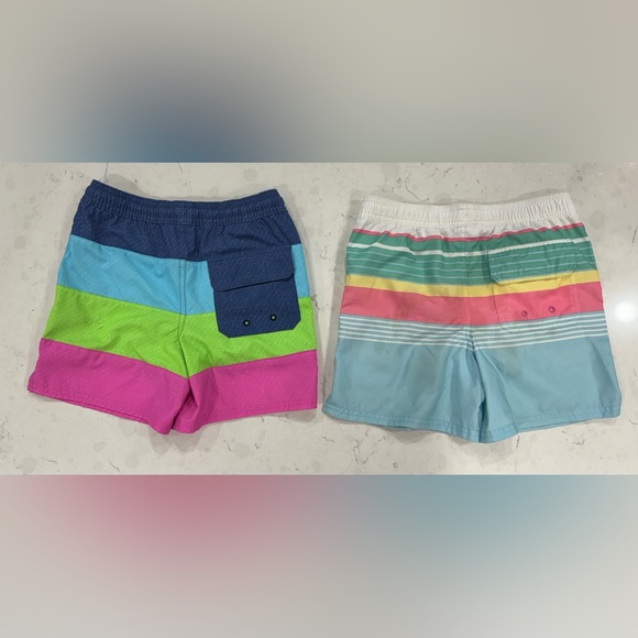 2 pairs of Vineyard Vines swim trunks, boys size 7. - Picture 2 of 5